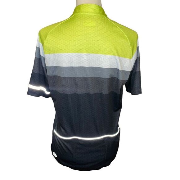 Novara Collared Shirt Short Sleeve Full Zip Closure Multicolor Size M - Picture 3 of 11